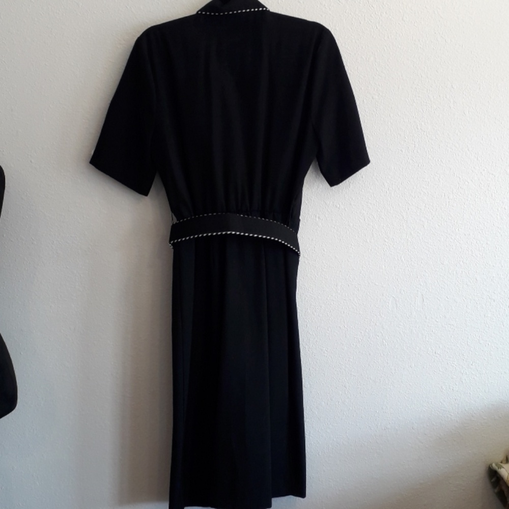 True Vintage 80's Megan Moore Retro Dress - Picture 8 of 9
